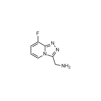 (8-Fluoro-[1,2,4]triazolo[4,3-a]pyridin-3-yl)methanamine