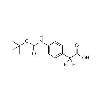 2-(4-((tert-Butoxycarbonyl)amino)phenyl)-2,2-difluoroacetic acid