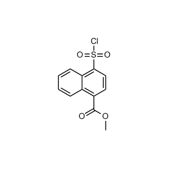 Methyl 4-(chlorosulfonyl)-1-naphthoate
