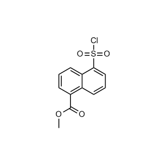 Methyl 5-(chlorosulfonyl)-1-naphthoate