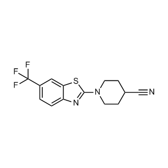 1-(6-(Trifluoromethyl)benzo[d]thiazol-2-yl)piperidine-4-carbonitrile