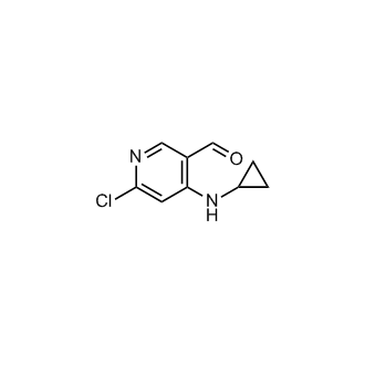 6-Chloro-4-(cyclopropylamino)nicotinaldehyde