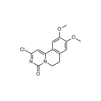 2-Chloro-6,7-dihydro-9,10-dimethoxy-4H-pyrimido[6,1-a]isoquinolin-4-one