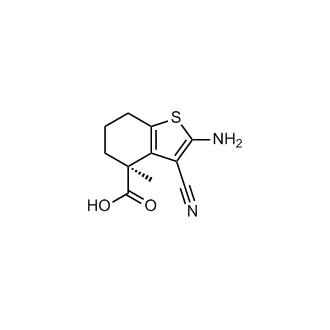 (S)-2-Amino-3-cyano-4-methyl-4,5,6,7-tetrahydrobenzo[b]thiophene-4-carboxylic acid