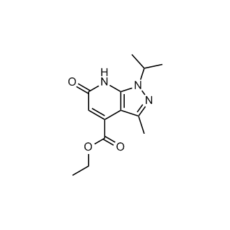 Ethyl 1-isopropyl-3-methyl-6-oxo-6,7-dihydro-1H-pyrazolo[3,4-b]pyridine-4-carboxylate