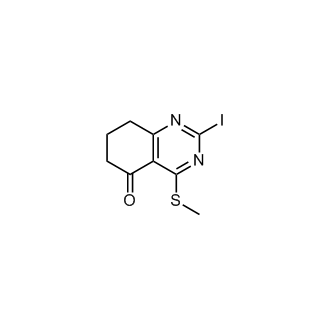 2-Iodo-4-(methylthio)-7,8-dihydroquinazolin-5(6H)-one