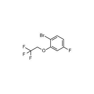 1-Bromo-4-fluoro-2-(2,2,2-trifluoroethoxy)benzene