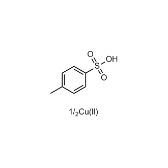 Benzenesulfonic acid, 4-methyl-, copper(2+) salt (2:1)