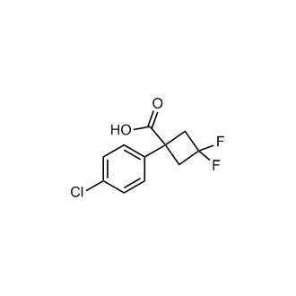 1-(4-Chlorophenyl)-3,3-difluorocyclobutane-1-carboxylic acid