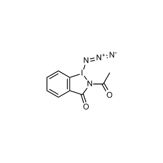 2-Acetyl-1-azido-1,2-dihydro-3H-1l3-benzo[d][1,2]iodazol-3-one（ABZ-N3）