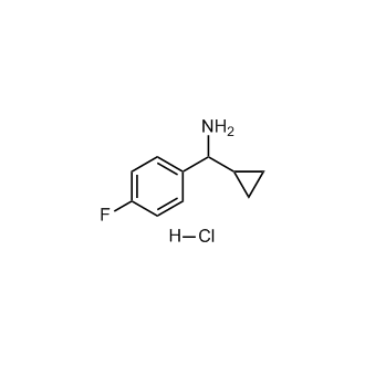 Cyclopropyl(4-fluorophenyl)methanamine hydrochloride