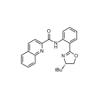 (S)-N-(2-(4-(tert-Butyl)-4,5-dihydrooxazol-2-yl)phenyl)quinoline-2-carboxamide