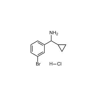 (3-Bromophenyl)(cyclopropyl)methanamine hydrochloride