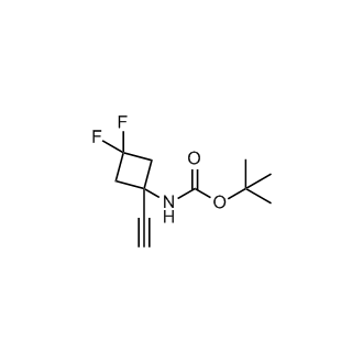 tert-Butyl (1-ethynyl-3,3-difluorocyclobutyl)carbamate