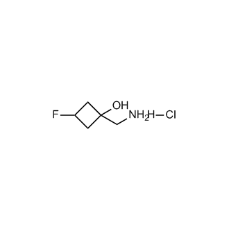 1-(Aminomethyl)-3-fluorocyclobutan-1-ol hydrochloride