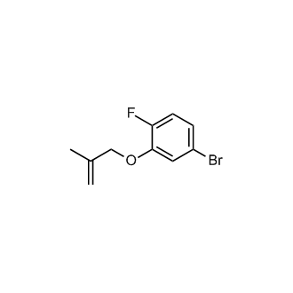 4-Bromo-1-fluoro-2-[(2-methyl-2-propen-1-yl)oxy]benzene