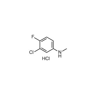 Benzenamine, 3-chloro-4-fluoro-N-methyl-, hydrochloride (1:1)
