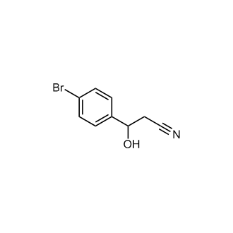4-Bromo-β-hydroxybenzenepropanenitrile