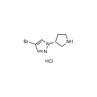 (R)-4-Bromo-1-(pyrrolidin-3-yl)-1H-pyrazole hydrochloride