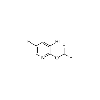 3-Bromo-2-(difluoromethoxy)-5-fluoropyridine