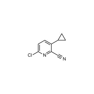2-Pyridinecarbonitrile, 6-chloro-3-cyclopropyl-