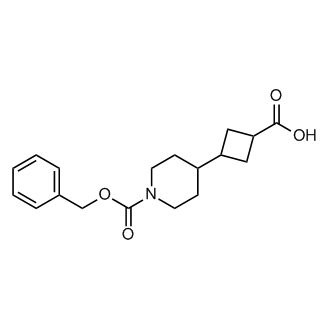 1-(Phenylmethyl)-4-(3-carboxycyclobutyl)-1-piperidinecarboxylate