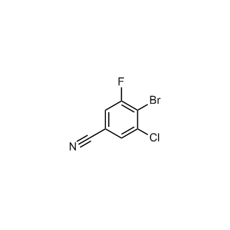 4-Bromo-3-chloro-5-fluorobenzonitrile