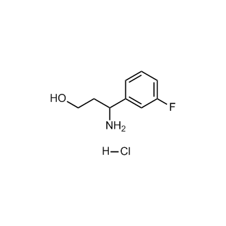 3-Amino-3-(3-fluorophenyl)propan-1-ol hydrochloride
