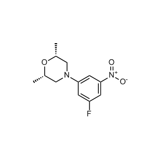 (2R,6S)-4-(3-Fluoro-5-nitrophenyl)-2,6-dimethylmorpholine