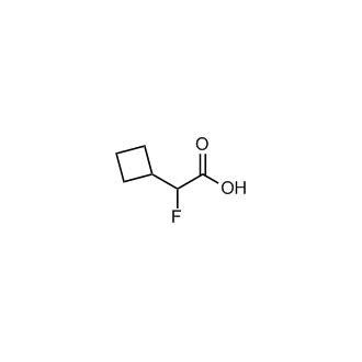2-Cyclobutyl-2-fluoroacetic acid