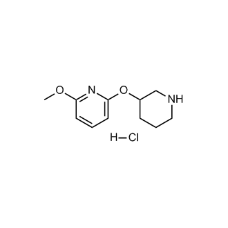 2-Methoxy-6-(piperidin-3-yloxy)pyridine hydrochloride
