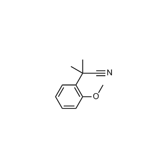 2-(2-Methoxyphenyl)-2-methylpropanenitrile
