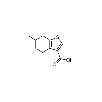 6-Methyl-4,5,6,7-tetrahydrobenzo[b]thiophene-3-carboxylic acid
