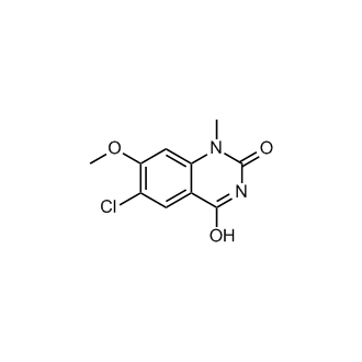 6-Chloro-4-hydroxy-7-methoxy-1-methylquinazolin-2(1H)-one
