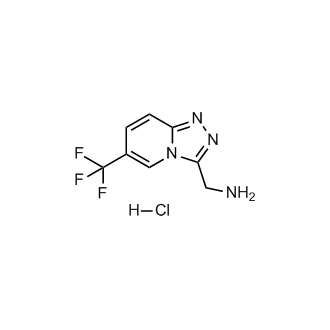 (6-(Trifluoromethyl)-[1,2,4]triazolo[4,3-a]pyridin-3-yl)methanamine hydrochloride