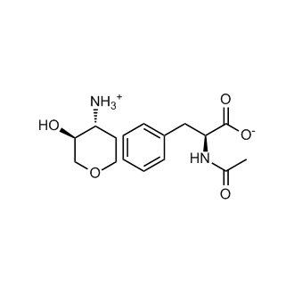 (3S,4R)-3-Hydroxytetrahydro-2H-pyran-4-aminium (S)-2-acetamido-3-phenylpropanoate