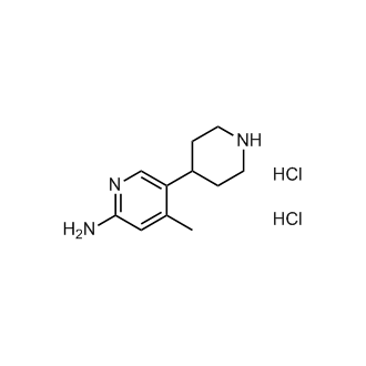 4-Methyl-5-(piperidin-4-yl)pyridin-2-amine dihydrochloride