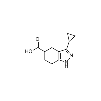 3-Cyclopropyl-4,5,6,7-tetrahydro-1H-indazole-5-carboxylic acid