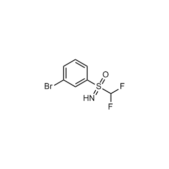 (3-Bromophenyl)(difluoromethyl)(imino)-l6-sulfanone