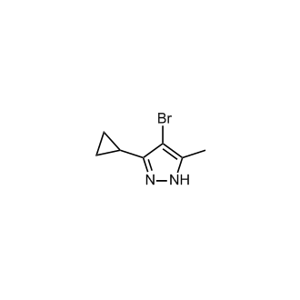 4-Bromo-3-cyclopropyl-5-methyl-1H-pyrazole