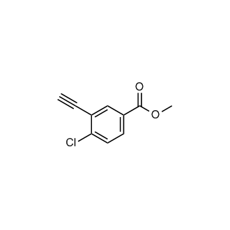 Methyl 4-chloro-3-ethynylbenzoate