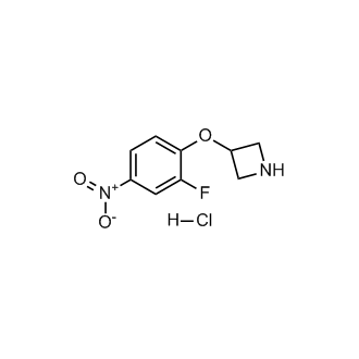 3-(2-Fluoro-4-nitrophenoxy)azetidine hydrochloride