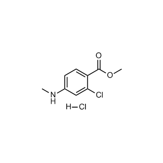 Methyl 2-chloro-4-(methylamino)benzoate hydrochloride