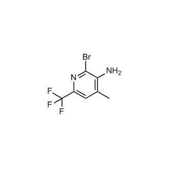 2-Bromo-4-methyl-6-(trifluoromethyl)pyridin-3-amine