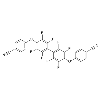 4,4'-((Perfluoro-[1,1'-biphenyl]-4,4'-diyl)bis(oxy))dibenzonitrile