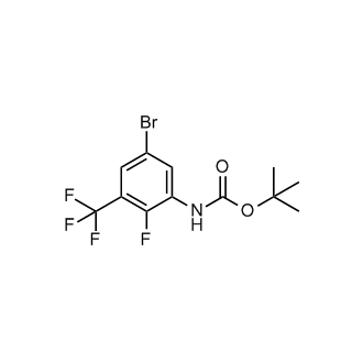 tert-Butyl (5-bromo-2-fluoro-3-(trifluoromethyl)phenyl)carbamate