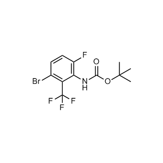 tert-Butyl (3-bromo-6-fluoro-2-(trifluoromethyl)phenyl)carbamate