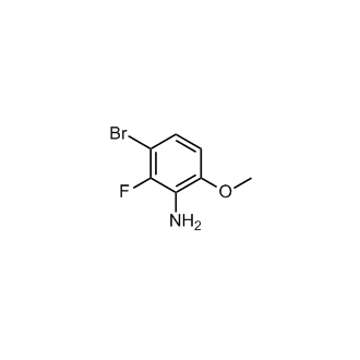 3-Bromo-2-fluoro-6-methoxybenzenamine