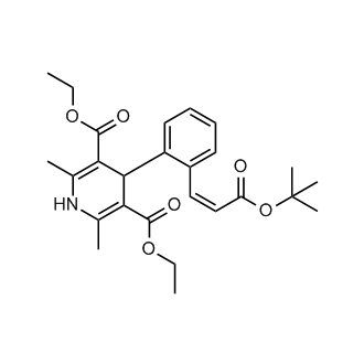 3,5-Diethyl 4-[2-[(1Z)-3-(1,1-dimethylethoxy)-3-oxo-1-propen-1-yl]phenyl]-1,4-dihydro-2,6-dimethyl-3,5-pyridinedicarboxylate
