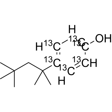 4-tert-Octylphenol-13C6